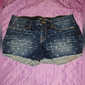 LUCKY BRAND SHORT SHORTS OFFERS EXCEPTED